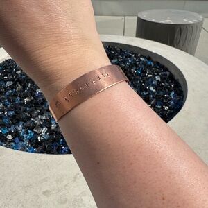 Stonewall 69 Hand Stamped Copper Bracelet